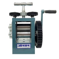 Johnson Tools Flat Roller Rolling Mill Machine For Gold Flat Sheet/Peeling Small Copper Wire Works